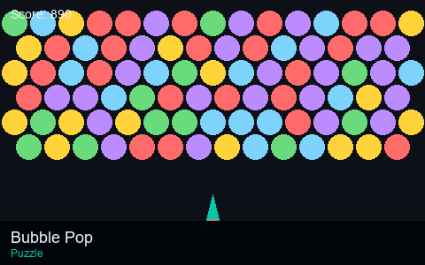 Bubble Pop — shoot and match bubbles
