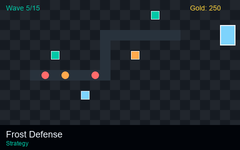 Frost Defense — tower defense strategy