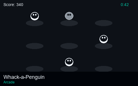 Whack-a-Penguin — tap penguins for points